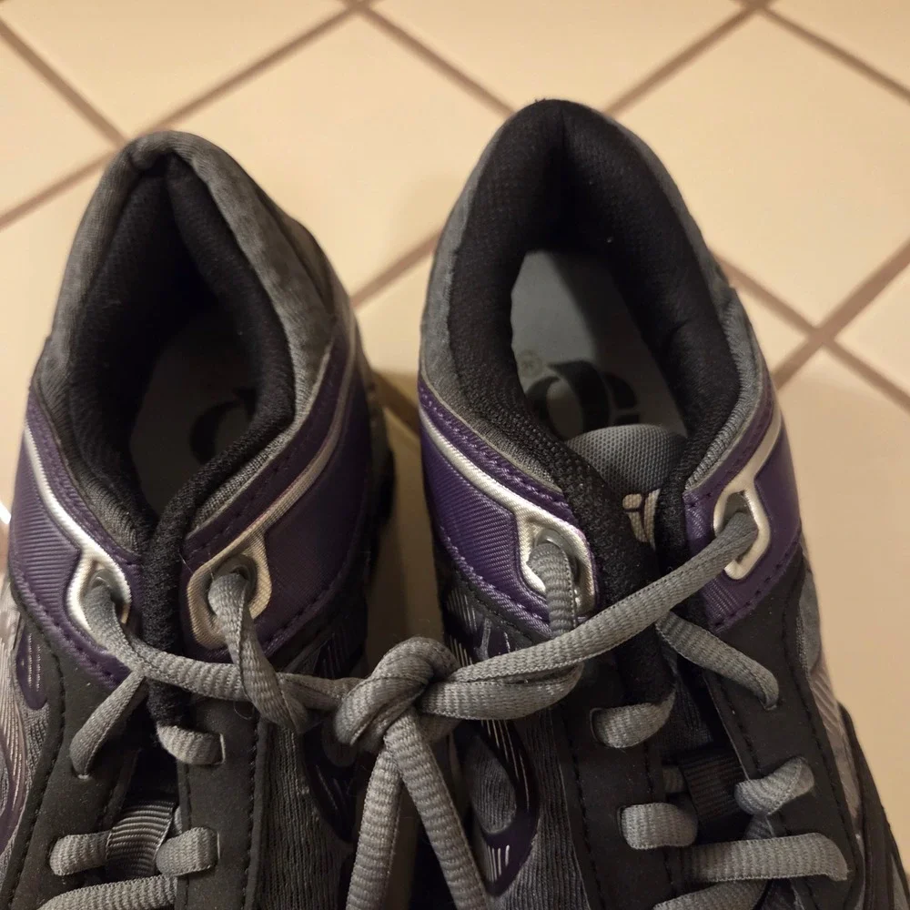 Pearl Izumi X-Alp Seek V Mountain Bike Shoes Purple Grey EUR 39 SPD Cleats